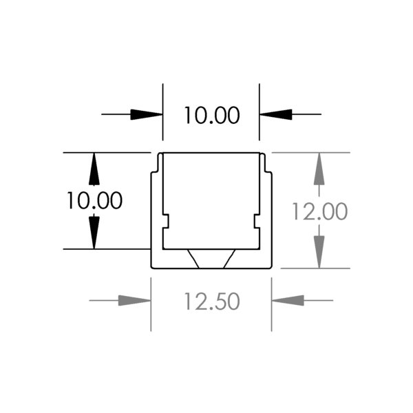 Neon 3D 1010 White IP67 - Image 2